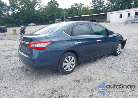 2013 Nissan Sentra S z USA, uszkodzony, nr VIN 3N1AB7AP9DL757963